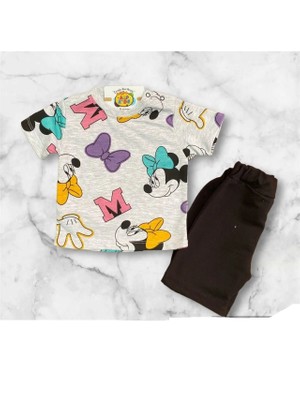 Alp Kids Minnie Mouse Baskılı Bebek Takım