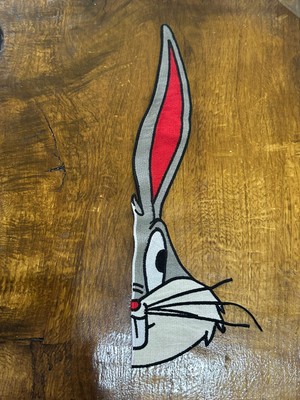 42X14 cm Nakış Işleme Dokuma Tek Suraat Tavşan Arma Dikiş Aksesuarı