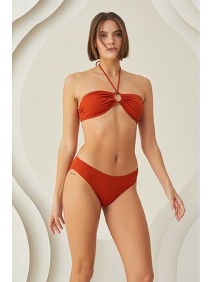 Loya Kiremit Reps Basic Tek Alt Bikini