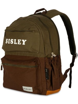 Sisley  Yeşil/kahve Unisex Sırt Çantası Sisley 12911