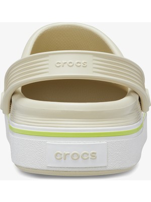 Crocs Offcourt Clog Unisex Krem Terlik.2y2