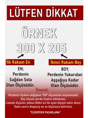 RechHome Keten Görünümlü Balık Sırtı Tül Perde 1/3 Sık Pile - Extra Gramajlı - Ütü Gerektirmez