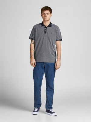 Jack & Jones Bluwin Polo Ss Noos Erkek Lacivert2 Tshirt 12169064-42