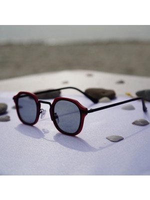 Edmirinda Ed Pro 5 I Metal Çerçeve 'kırmız'ı Renk Güneş Gözlüğü