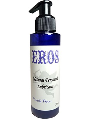 Eros Lubr 125 ml Büyük Boy Vanilaylı Lubricant Gel 125 ml  |  Eros Vanilla Aromalı Büyük Boy Anàl  Vajjinal Kayd.ırıcı 125 ml Ölçek - Aromatik Bay Bayan Kullanım