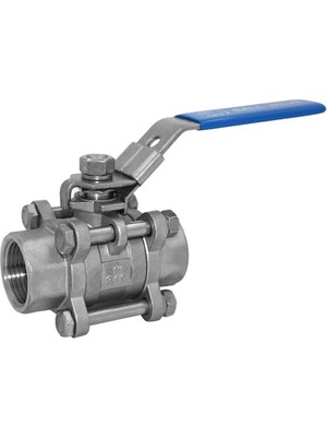 Hk Krom Üç Parçalı Küresel Vana 1/2''(Inç)