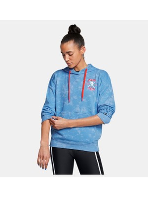 Under Armour Kadın Project Rock Terry Underground Kapüşonlu Üst 1382711-444