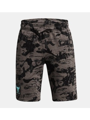 Under Armour Erkek Çocuk Project Rock Terry Baskılı Şort 1384068-176