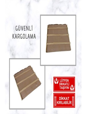 Karaçam Dekor LED Işıklı Yarım Daire Banyo ve Konsol Aynası