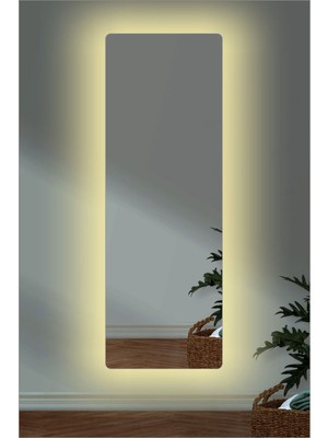 Karaçam Dekor LED Işıklı 160 x 54 cm Boy Aynası