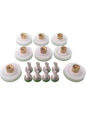 Sayra Bella Pleksi Duşakabin Tekerleği 8'li