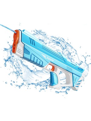 43CM Şarjlı Otomatik Dolum Hazneli Su Tabancası 8-10M Menzil Seri Atış Water Gun