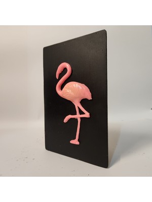 Art-Decor Store Kabartma Tablo Flamingo