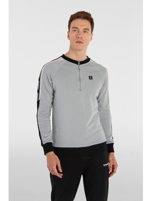 Hummel Sawyer Yarım Fermuarlı Sweatshırt