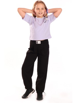 Toontoy Kids Toontoy Kız Çocuk Yazı Baskılı Eşofman Takım