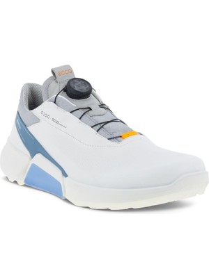 Ecco M Golf Biom H4 White Retro Blue