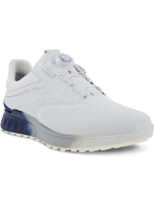 Ecco M Golf S-Three White Blue Dept Bright Wh