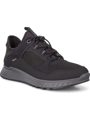 Ecco Exostrıde W Kadın Siyah Spor Ayakkabı Su Geçirmez GORE-TEX Taban Düz