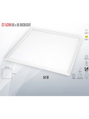 Cata CT-5284 60X60 Blacklıght 54W