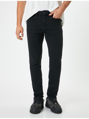 Koton Slim Fit Kot Pantolon - Brad Jean