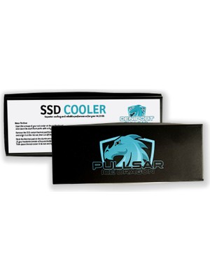 Pullsar SSD Cooler - (2cmx10cm) 1.00MM 12.8W/M-K M.2 SSD Soğutucu | Üstün Soğutma Performansı ve Güvenilirlik