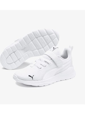 Puma Anzarun Lite Ac Inf Beyaz Çocuk Spor Ayakkabı - 372010 02