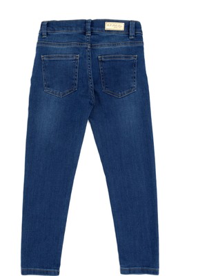 U.S. Polo Assn. Kız Çocuk Koyu Mavi Jean Pantolon 50283884-DN0023