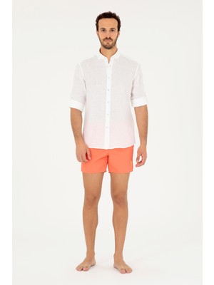 U.S. Polo Assn. Erkek Nar Çiçeği Deniz Şortu 50282927-VR039