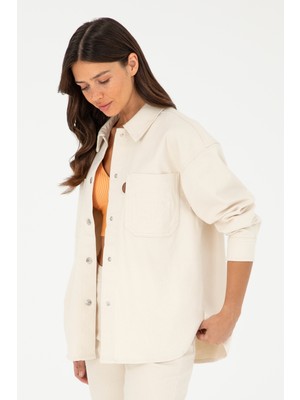 U.S. Polo Assn. Kadın Bej Gömlek Jean 50283864-VR011