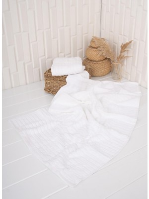 Baveno Home  Pamuk Ikili 50X90 cm Banyo Havlu Seti Baveno