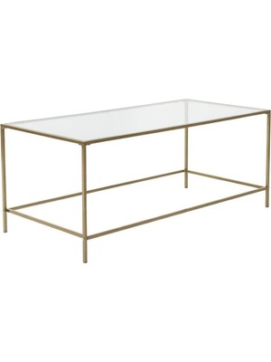 Tino Furniture Milan Gold Metal Orta Sehpa