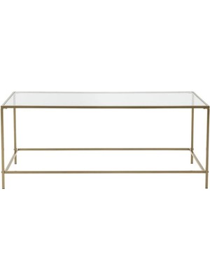 Tino Furniture Milan Gold Metal Orta Sehpa