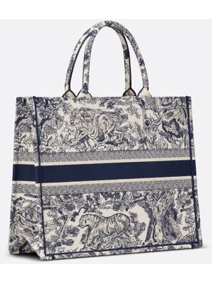 Dior Kadın Kol Çanta - Kol Çanta - Plaj Çanta - Large Dior Book Tote Bag