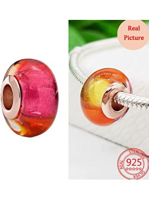 Poseidons Jewellery Murano Işıltılı Günbatımı Charm