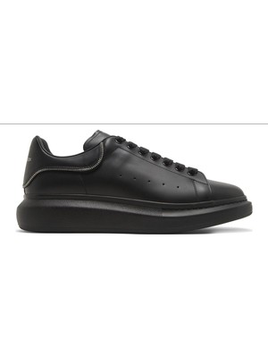 Passionis Alexander Mcqueen Sneakers - Alexander Mcqueen Ayakkabı - Alexander Mcqueen - Alexander Mcqueen Unisex - Zipper Tooth Black Silver - Alexander Mcqueen Oversized Sneaker ’zipper Tooth Black Silver
