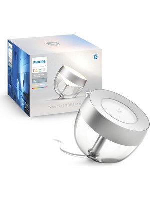 Hue Iris Gümüş Akıllı LED Masa Lambası, Özel Seri, Gen4
