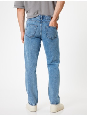 Koton Straight Fit Kot Pantolon - Mark Jean