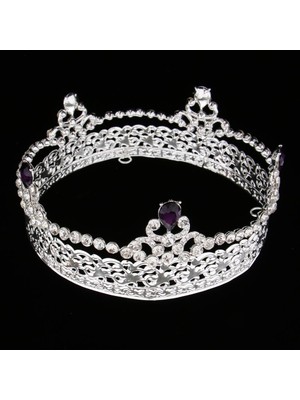 Waroom Rhiness Tiara Hairband Düğün C (Yurt Dışından)