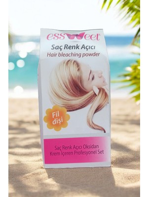 Essweet Fil Dişi Renk Saç Açıcı Set