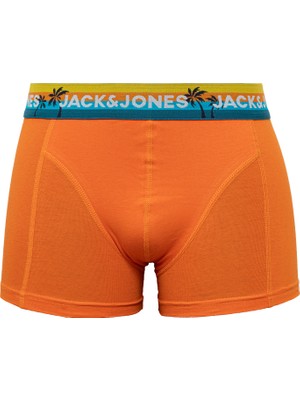 Jack & Jones Erkek Logolu Tekli Boxer - Solid