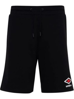 Umbro Erkek Siyah Günlük Pamuklu Regular Şort Umbro Tag Shorts FE-0250