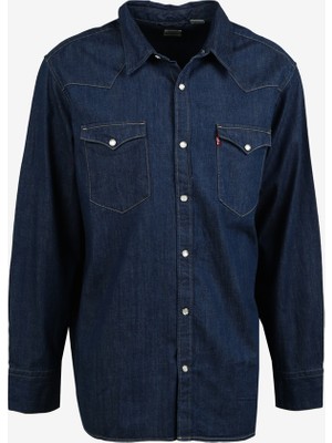 Levi's Levis Barstow Western Standard Mavi Erkek Denim Gömlek 85744-0000 Beden: 2xl