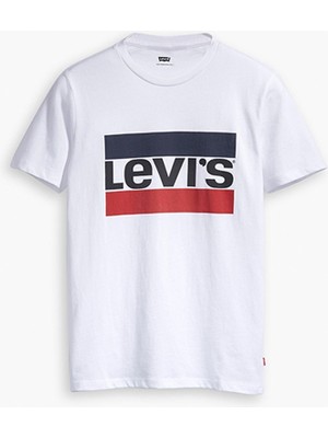 Levi's Levis Bisiklet Yaka Beyaz Erkek T-Shirt Beden: 2xl