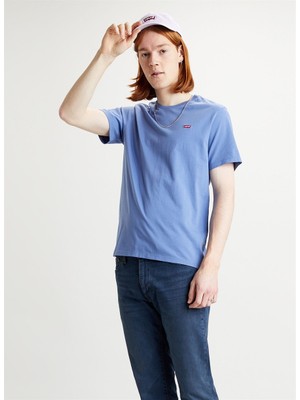 Levi's Levis 56605-0079 Ss Original Hm Tee Bisiklet Yaka Pamuklu Mavi Erkek T-Shirt Beden: Xl