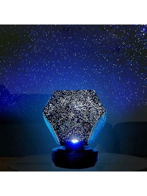 LED Star Night Light Projector - Galaxy Star Party Light With Sky Star Effects (Yurt Dışından)