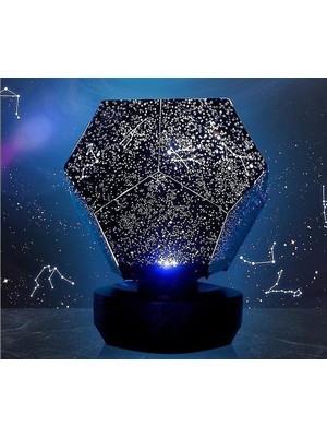 LED Star Night Light Projector - Galaxy Star Party Light With Sky Star Effects (Yurt Dışından)