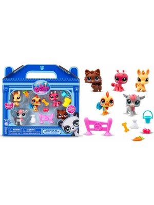 Littlest Pet Shop Minişler 5'li Figür Seti S1 - Minişler Çiftlikte