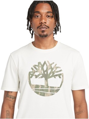 Tımberland Camo Tree Logo Short Sleeve Tee TB0A5UP3CL61