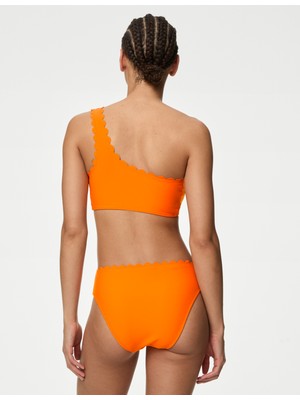 Marks & Spencer Regular Fit Tek Omuzlu Bikini Üstü