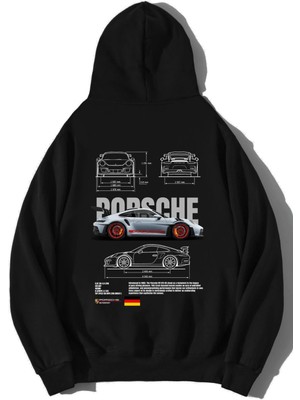 Brz Collection  Oversize 911 Gt3 Rs Hoodie